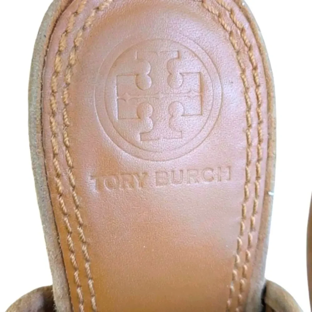 Tory Burch Jesse Block Heel Booties GUC $368 Size 8M    S3370